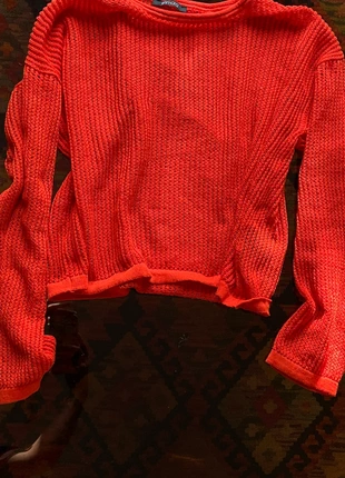 Top manche longue maille orange, merk: COQUETTE, staat: Heel goed, maat: M / 38 / 10, € 5,00, € 5,95 inclusief Kopersbescherming