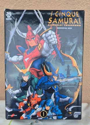 Samurai Troopers – Cinque Samurai Memorial Box Limitato (500 copie), zustand: Neu, 300,00 €, 315,70 € inklusive Vinted-Käuferschutz