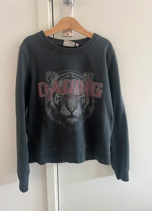 Donker grijze trui, merk: Kids Only, staat: Veelgebruikt, maat: 12 jaar / 152 cm, € 4,00, € 4,90 inclusief Kopersbescherming