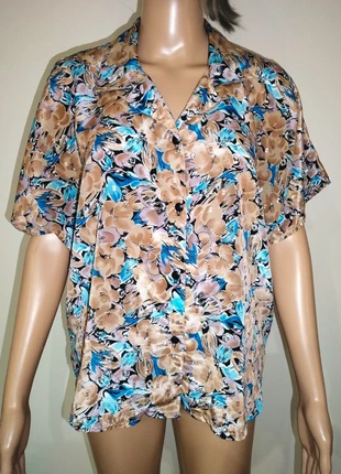 Chemise à motifs vintage 80's, marque: Vintage, état: Très bon état, taille: XL / 42 / 14, 7,00 €, 8,05 € Protection acheteurs (Pro) incluse