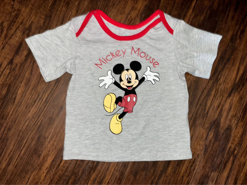 Baby boy mickey shirt 1