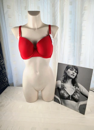 Simone Pérèle soutiengorge rouge 95E élégant, marca: Simone Pérèle, estado: Nuevo con etiquetas, tamaño: 95E, 32,90 €, 35,25 € Protección al comprador Pro incluida