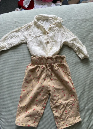 Blouse en gaz de coton, merk: Zeeman, staat: Heel goed, maat: 18-24 maanden / 86 cm, € 5,00, € 5,95 inclusief Kopersbescherming