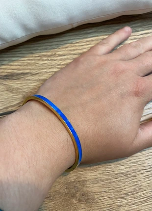 Bracelet bleu et doré acier inoxydable tendance, marke: marque indépendante, zustand: Neu, mit Etikett, 6,00 €, 7,00 € beinhaltet Vinted-Käuferschutz Pro