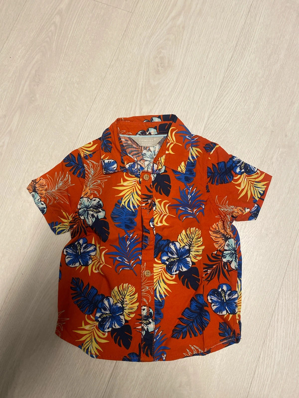 Camisa floral 12-18 primark