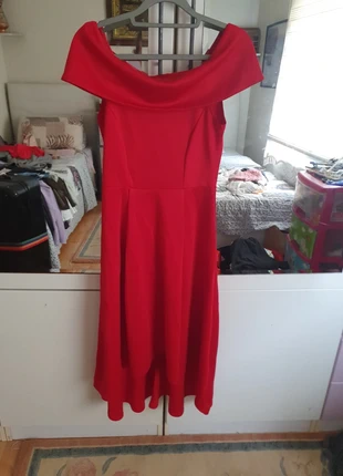 Robe rouge cobalto, brand: Boohoo, condition: New without tags, size: S / 36 / 8, €20.00, €21.70 includes Buyer Protection