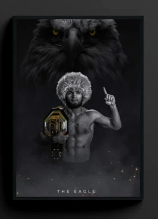 Poster di Khabib Nurmagomedov, marke: UFC, zustand: Neu, 10,99 €, 12,24 € inklusive Vinted-Käuferschutz