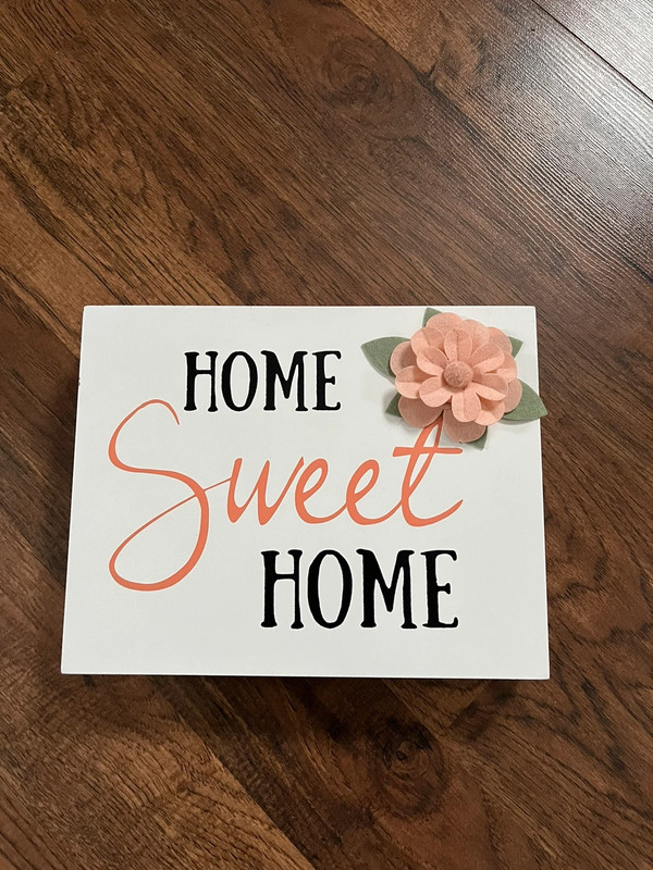 NWT Home Sweet Home Sign 1