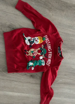 Kerstrui 104, merk: Hand Knitted, staat: Goed, maat: 4 jaar / 104 cm, € 1,50, € 2,28 inclusief Kopersbescherming