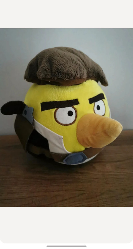 Angry birds yellow bird top plush