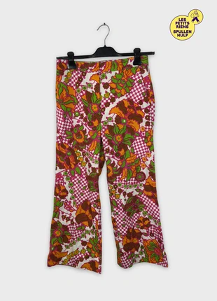 Pantalon fleuri Max mara motif psychédélique 🌸 L 40, merk: Max Mara, staat: Heel goed, maat: L / 40 / 12, € 20,00, € 21,70 inclusief Kopersbescherming Pro