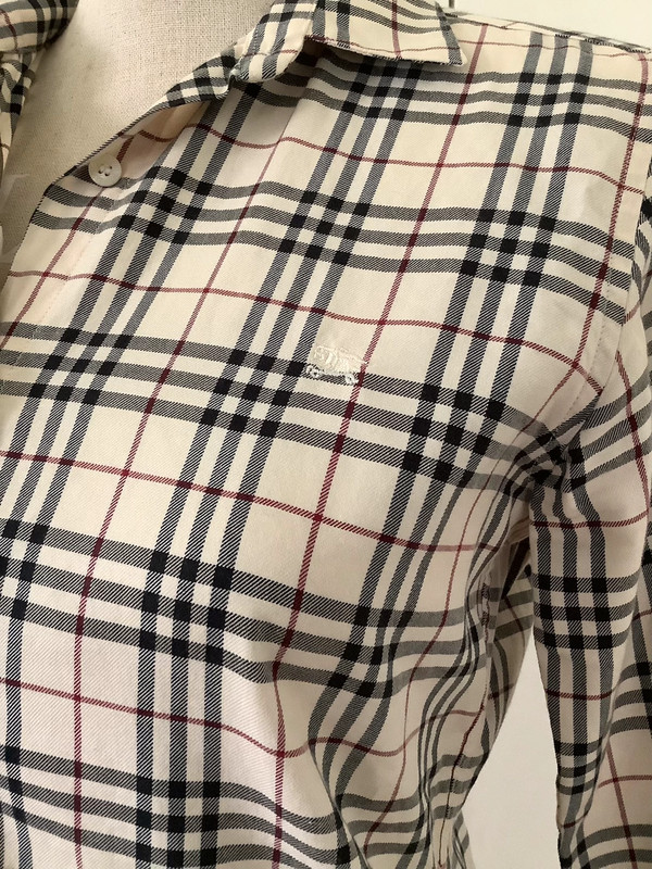 Chemise Burberry London vintage en coton