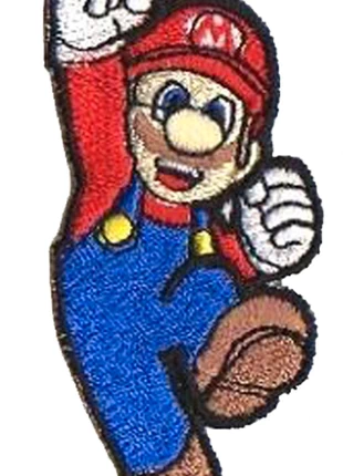 Patch Écusson Mario qui saute Thermocollant, brand: Super Mario, condition: New without tags, €10.00, €11.20 includes Buyer Protection Pro