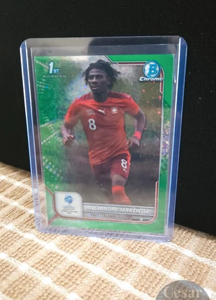 Alexandre Jankewitz /99 1st Bowman 2022 Topps Chrome UEFA U21 Switzerland, marca: Topps, estado: Novo sem etiquetas, €3.55, €4.43 inclui Proteção do Comprador