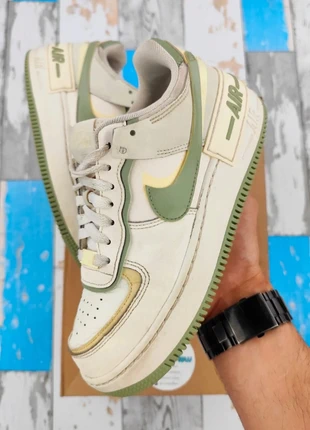 Baskets Sneackers Nike Air Force One AF1 Low Shadow << Sail Oil Olive >> Taille 37.5, brand: Nike, condizioni: Ottime, taglia: 37.5, €55.00, €58.45 include la Protezione acquisti Pro
