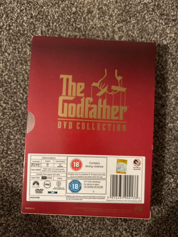 The Godfather dvd box set  3