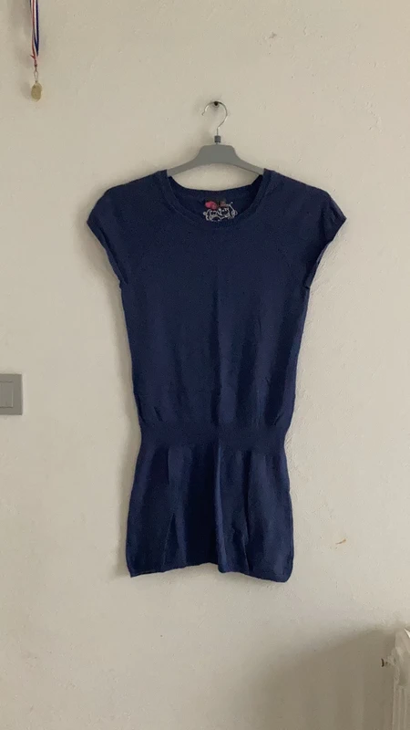 Robe tunique laine fille