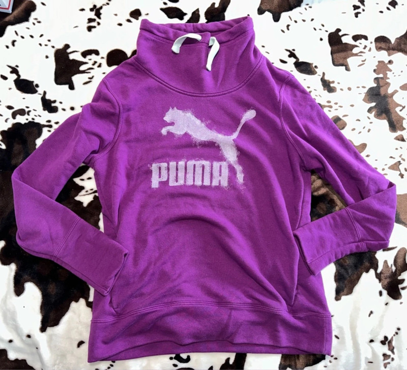 Women’s large puma cowls neck sweatshirt 2