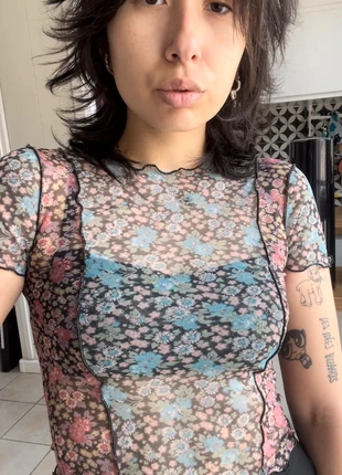 Crop Top Urban Outfitters , brand: Urban Outfitters, condition: Very good, size: XS / 34 / 6, €14.00, €15.40 includes Buyer Protection