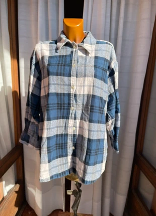 Giacca-camicia lunga oversize H&M – Taglia M, marque: H&M, état: Très bon état, taille: M / 38 / 10, 4,99 €, 5,94 € Protection acheteurs incluse