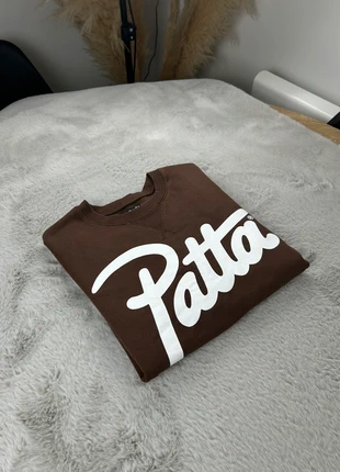 Sweat Patta logo imprimé marron Chocolat M, brand: Patta, condition: Very good, size: M, €59.00, €62.65 includes Buyer Protection Pro