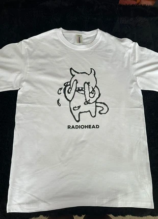T-Shirt Radiohead Bear Cry, marca: sol's, estado: Novo sem etiquetas, tamanho: M, €16.00, €17.50 inclui Proteção do Comprador