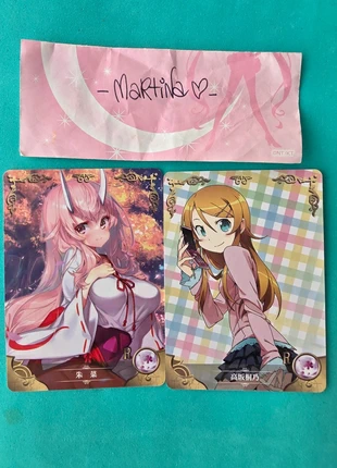 set di 2 card Oreimo e That time I reincarnated as a slime Japan, staat: Heel goed, € 5,00, € 5,95 inclusief Kopersbescherming