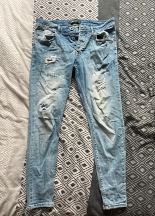 Jean troué bleu homme Black Needle taille W32 - L32 , brand: Black Needle, condizioni: Ottime, taglia: IT 42 | W32, €5.00, €5.95 include la Protezione acquisti