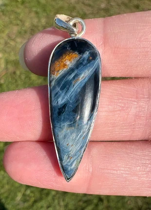Superbe pendentif en pietersite, condizioni: Nuovo senza cartellino, €31.00, €33.25 include la Protezione acquisti