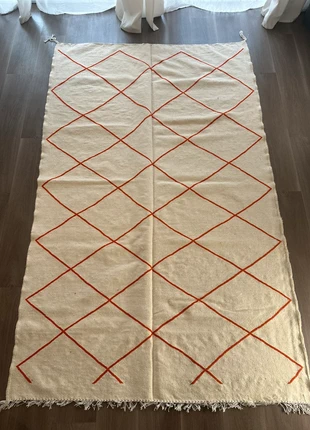 Tapis Kilim Laine 246 x 150 cm Artisanat Marocain Berbère 🐑, brand: Fait Main, condition: Very good, €190.00, €200.20 includes Buyer Protection