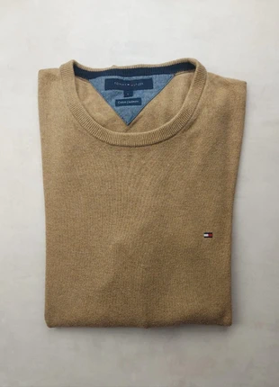 Pull Tommy Hilfiger camel taille L, merk: Tommy Hilfiger, staat: Heel goed, maat: L, € 29,99, € 32,19 inclusief Kopersbescherming Pro