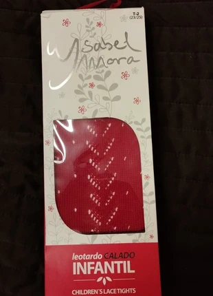Nuevo! Leotardos calados 2 años rojo, marca: Ysabel Mora, estado: Nuevo con etiquetas, tamaño: 24-36 meses / 92 cm, 5,50 €, 5,78 € Protección al comprador incluida