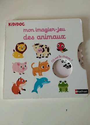 Livre kididoc mon imagier-jeu des animaux, condizioni: Ottime, €6.00, €7.00 include la Protezione acquisti Pro