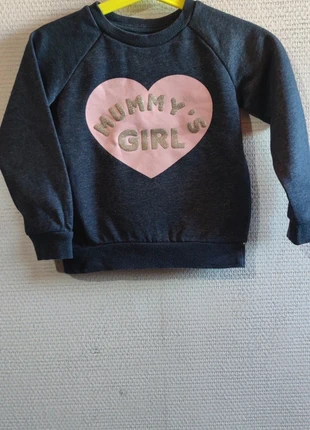 🧸Sweat Primark – Taille 24/36 mois – Bleu marine "Mummy’s Girl" 💙, marque: Primark, état: Très bon état, taille: 24-36 mois / 92 cm, 6,00 €, 7,00 € Protection acheteurs incluse