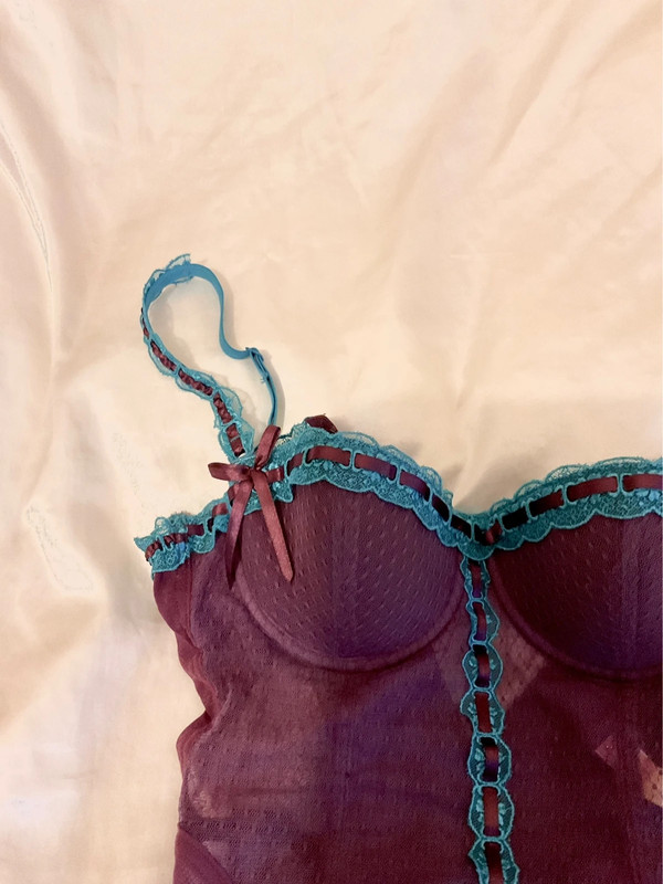 Bustier violet y2k 2