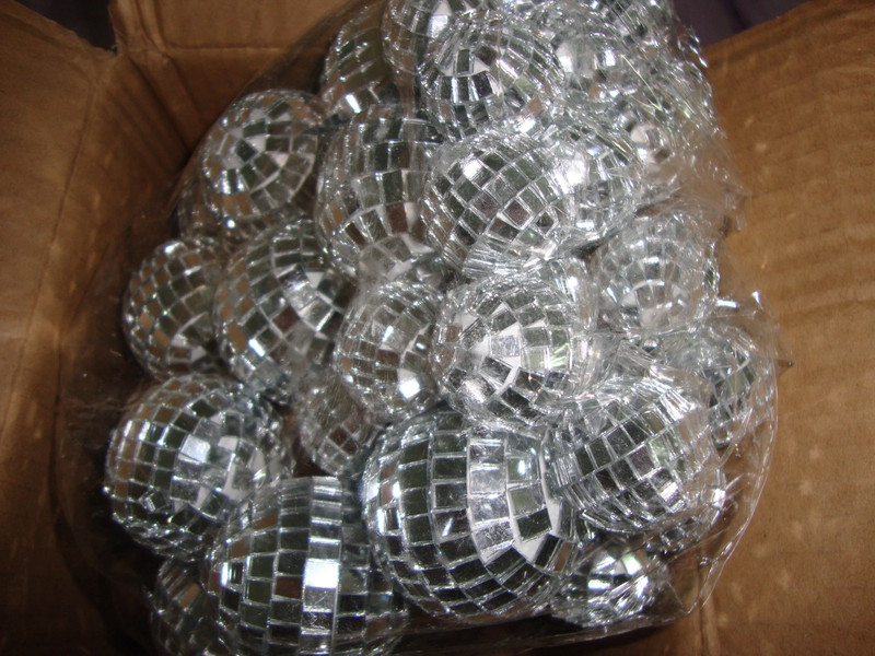 Mini Disco Ball Decor - 50 pack 2