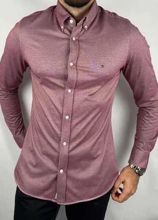 💎 Chemise Tommy Hilfiger Lila/Rouge taille M - Coton et Polyester 💎, marke: Tommy Hilfiger, zustand: Sehr gut, größe: M, 39,90 €, 42,60 € beinhaltet Vinted-Käuferschutz Pro