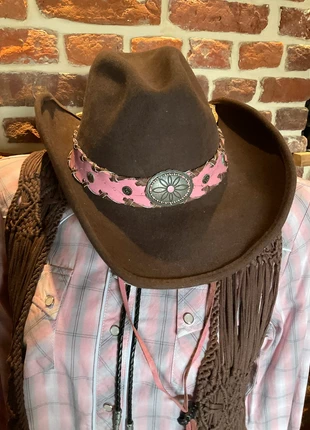 Chapeau cowgril, marca: Bullhide, estado: Novo com etiquetas, tamanho: XL, €59.00, €62.65 inclui Proteção do Comprador