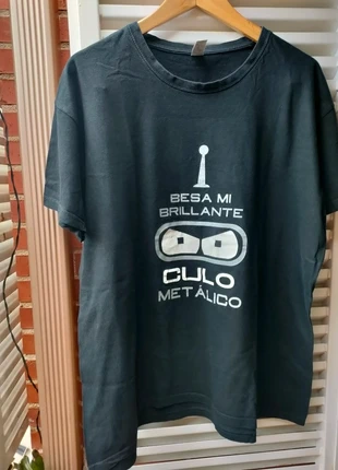 Camiseta negra Bender Futurama, état: Bon état, taille: XL, 2,00 €, 2,80 € Protection acheteurs incluse