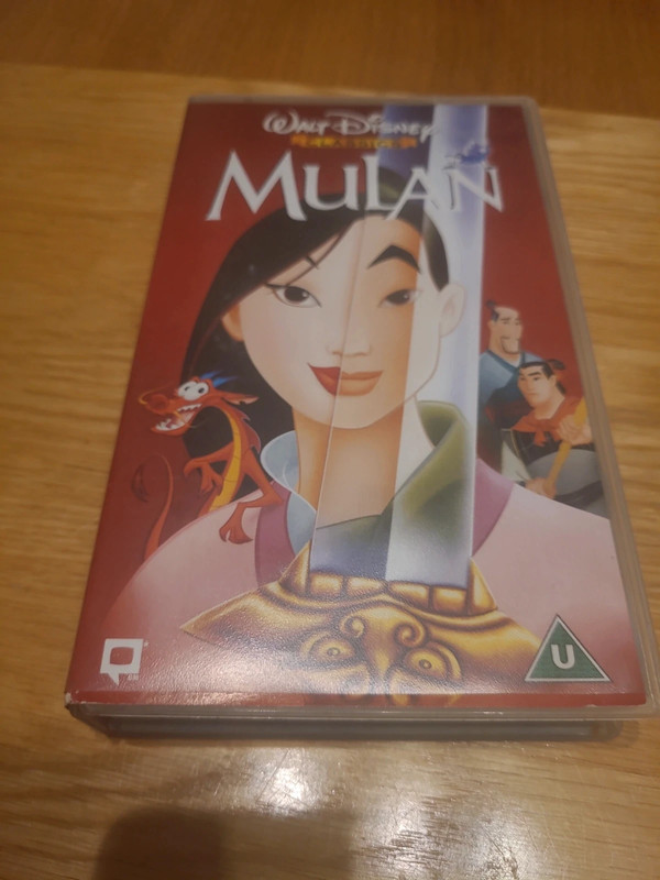 Walt Disney Mulan VHS video 1