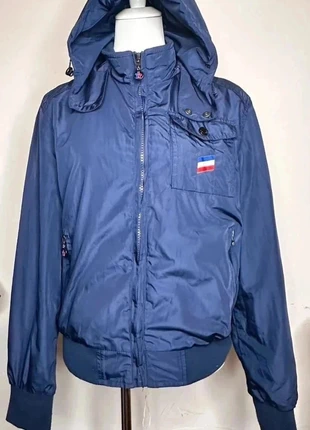 Blouson Moncler Bleu marine à capuche taille 38, marque: Moncler, état: Très bon état, taille: M / 38 / 10, 40,00 €, 42,70 € Protection acheteurs (Pro) incluse