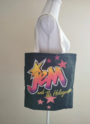 Tote bag/ borsa shopper Jem and the holograms, marque: jem and the holograms, état: Neuf sans étiquette, 10,90 €, 12,15 € Protection acheteurs incluse