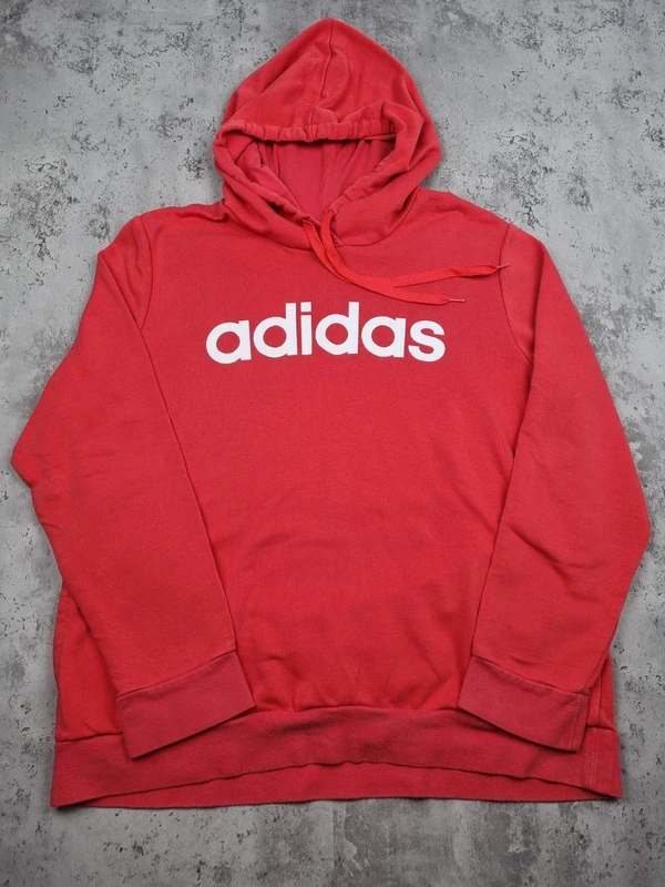 Sweat à capuche Adidas rose – Taille XXL Femme (mesures en photos) - photo numéro 3