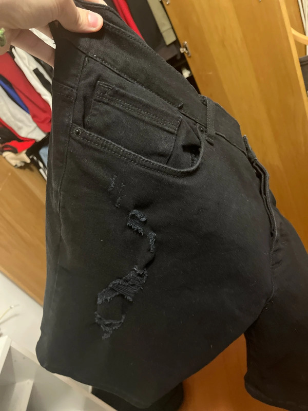 Pantalones vaqueros cortos negros Denim Co 5