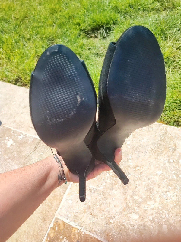 Chaussures a talon pied large Vinted