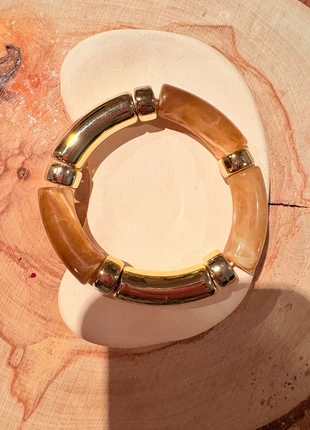 Bracelet Balzac Paris caramel doré – chic et tendance, brand: Balzac Paris, condition: New without tags, €23.00, €24.85 includes Buyer Protection