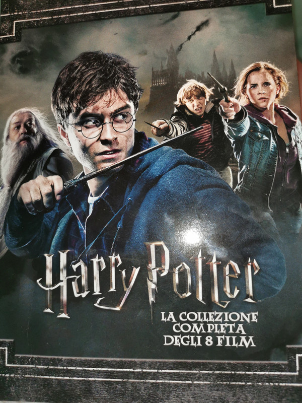 Coffret DVD Harry Potter en italien