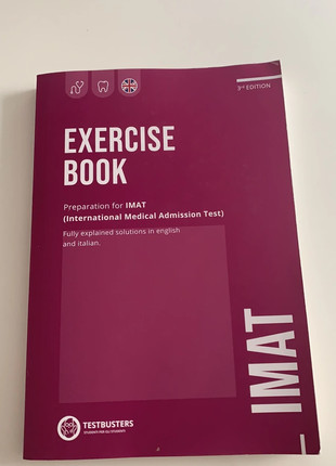 Exercise book preparation for IMAT