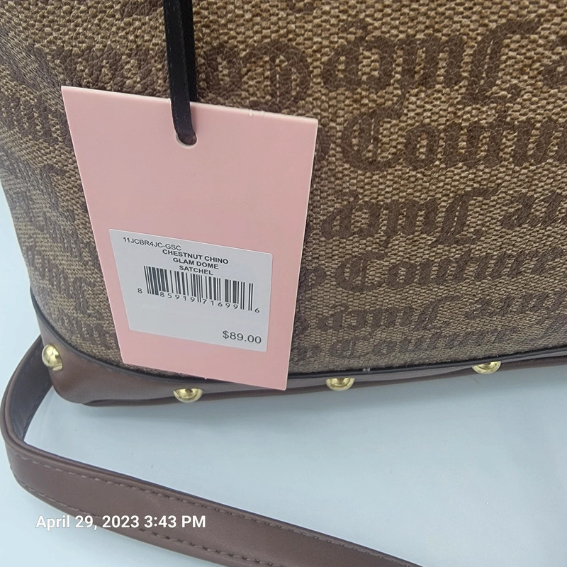 Juicy Couture Chestnut Chino Satchel