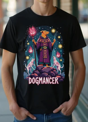 Camiseta Hombre Weirdogs "Dogmancer". Negra de algodón, marque: Friki Factoría, état: Très bon état, taille: L, 11,95 €, 13,25 € Protection acheteurs (Pro) incluse